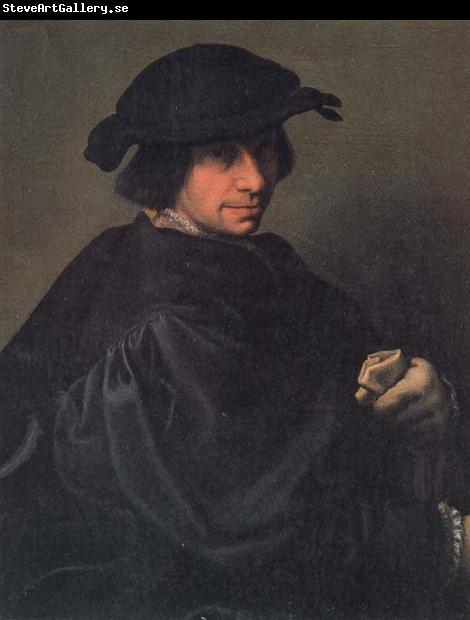 CAMPI, Giulio Portrait of the Artist's Father,Galeazzo Campi